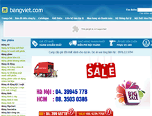 Tablet Screenshot of bangviet.com